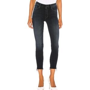 Mother High Waisted Looker Ankle Fray Last Call Stretch Jeans Women’s Sz 26 (B2